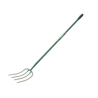 metal manure fork