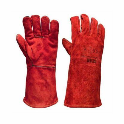SCAN Heavy Duty Gauntlet Style Welders Gloves