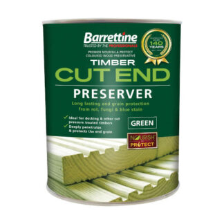 Barrettine cut end preserver