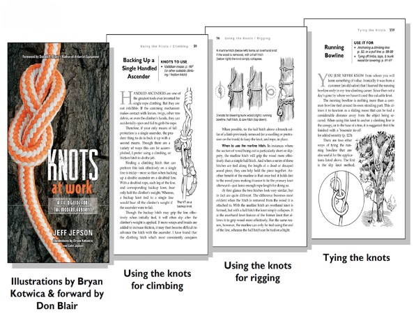 Knots at Work Book A Field Guide for the Modern Arborist by Jeff Jepson